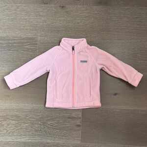 Columbia Pink Fleece Zip Up 2T